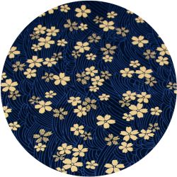 Furoshiki sakura azul