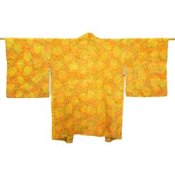 Haori Sol amarillo y naranja