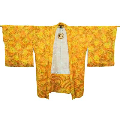 Haori Sol amarillo y naranja