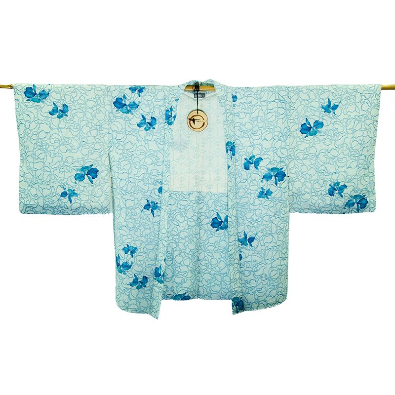 Haori Asagao Azul