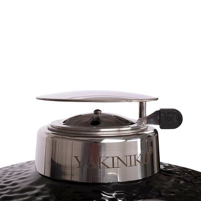 Detalle Barbacoa Yakiniku mini (28 cm) Chimenea con sombrero de lluvia