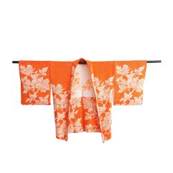 Haori naranja shibori