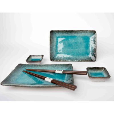 Set de sushi sky blue