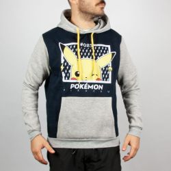 Sudadera Pokémon con capucha y bolsillo canguro